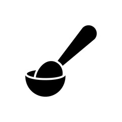 Scoop of Fresh Guacamole with Chunky Texture on White Background