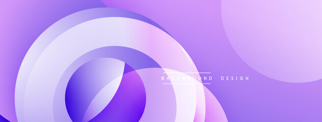 Abstract purple gradients form flowing shapes. Minimalist design with text indicating background usage. Soft color palette creates calm visual effect.