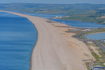 Frühling am Ärmelkanal in England