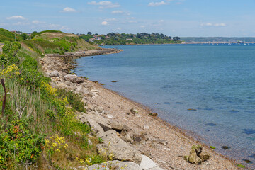 Die Isle of Portland am Ärmelkanal