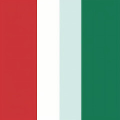 Fototapeta premium Vibrant Color Palette Red, White, Light Blue, and Emerald Green - Perfect for Festive Designs and Branding