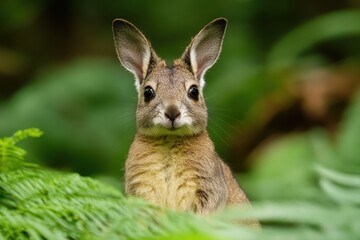 Fototapeta premium Protecting native wildlife in Australia through nature conservation efforts in lush environments, Nature conservation and wildlife protection in Australia, Tasmania