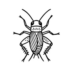 Cricket Doodle - Order Orthoptera