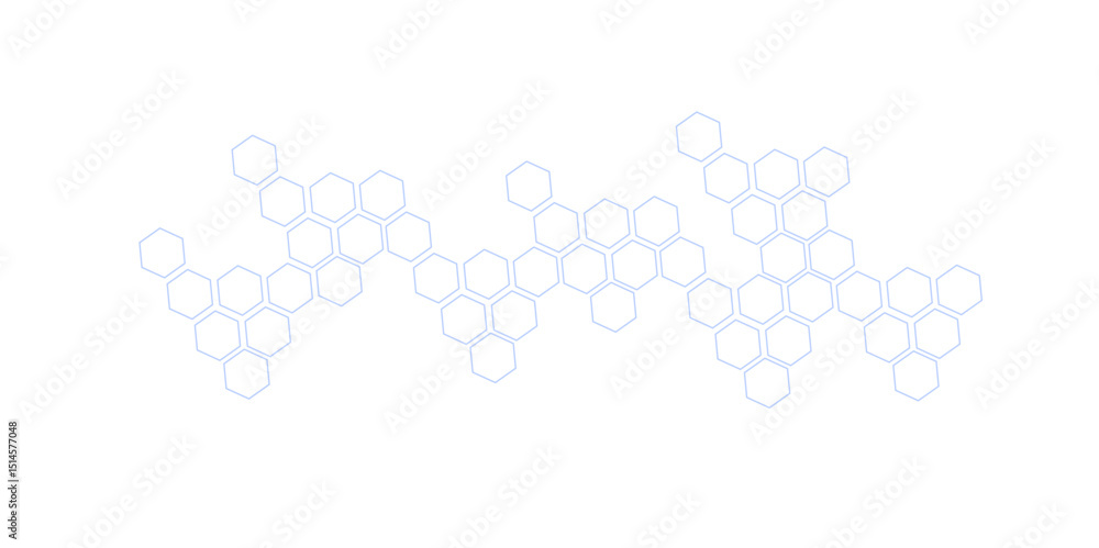 Poster hexagon grid minimalist mesh cell texture design. futuristic geometry pattern honeycomb mosaic and t