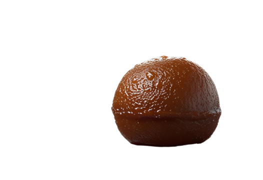 Delicious gulab jamun dessert isolated for sweet food promotion