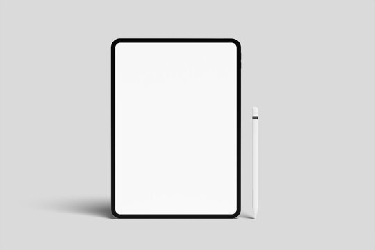Front View Clean Tablet Mockup