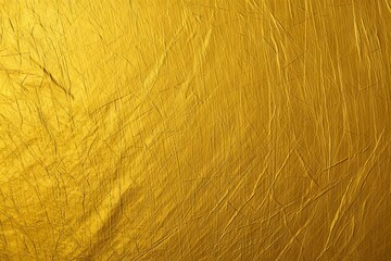 Abstract golden fabric texture with folds and subtle lines and detailed creases, gold, golden, yellow, fabric, texture, background, abstract, crumpled, wrinkled, folds, cloth, shiny, luxurious, surfac
