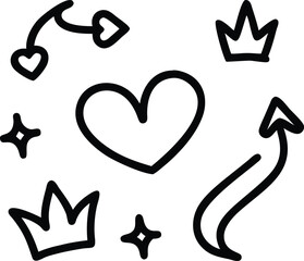 line-marker-hand-drawn-brush-arrow-element-set--sk.eps