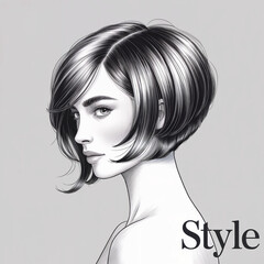 women's haircut