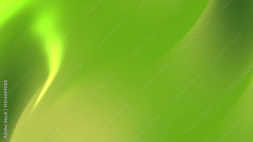 Poster abstract green gradient background with smooth curves and subtle light effects. ideal for presentati