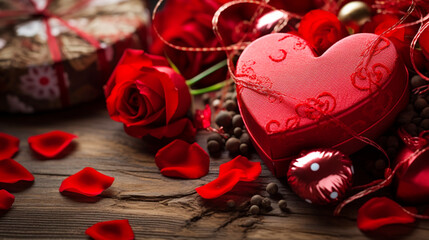 Valentine`s day background