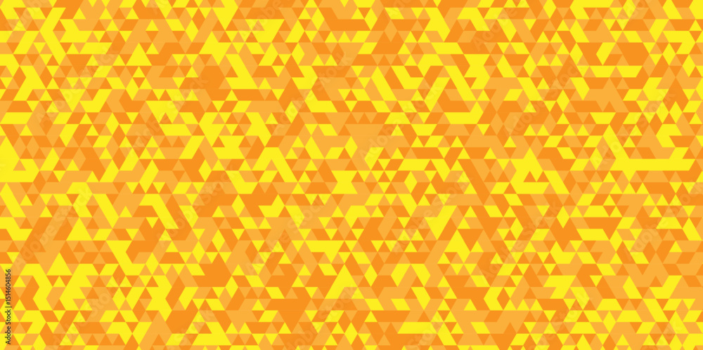 Poster abstract geometric wall tile and metal cube background triangle wallpaper. seamless geometric patter