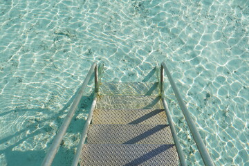 Obraz premium Maldives sea water