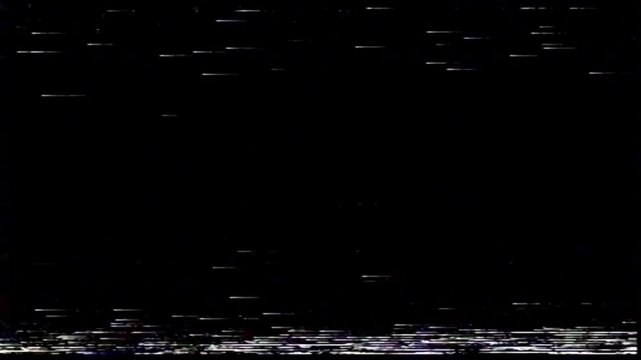 Retro VHS Betamax Tape Static Seamless 4K Video Background Overlay Effect Loop