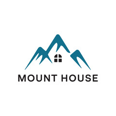 Mountain Silhouette, Hill Logo Design, Unique and Professional Mountain Logo Design