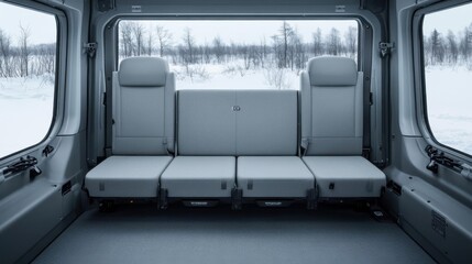Versatile Foldable Rear Seats: SUV Interior Design
