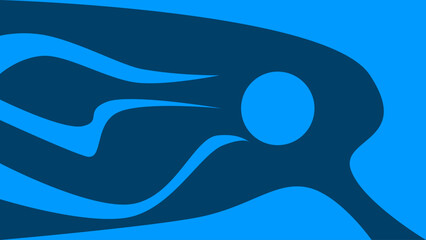 Colorful Layers in Abstract Composition