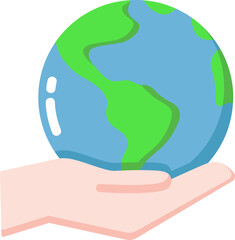 Save Environment Flat Icon