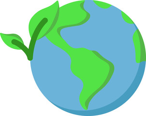 Eco Friendly Flat Icon