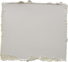 White ripped paper torn edges strips isolated on black background