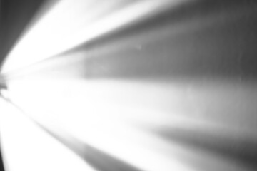 Plakat Abstract shadow drop on white wall background overlay mockup effect