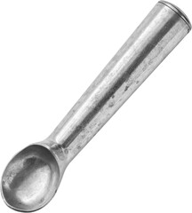 Ice cream scoop spoon isolated white background