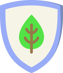 Ecology Protection Flat Icon