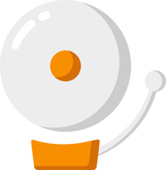 Working Bell Flat Icon