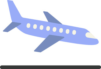Flight Landing Flat Icon