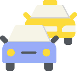 Traffic Vehicle Flat Icon