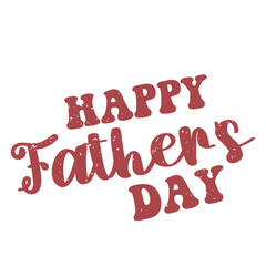 Happy Father's Day Typography Design