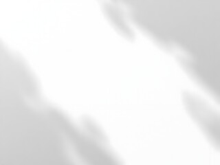 White background with shadows on a wall