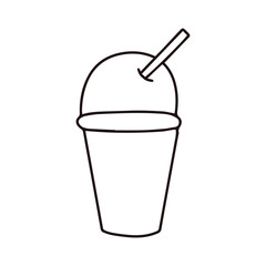 doodles snacks. doodles breakfast or street food. outline, cartoon and flat design. icon. stock element