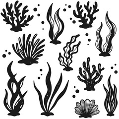 tree silhouette vector illustration design 