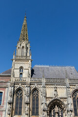 Chapelle Saint-Nicolas à l'hôtel Dieu de Montreuil-sur-Mer - Pas-de-Calais - France.