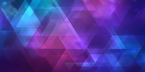 Obraz premium Abstract Geometric Background Triangles and Gradient Colors