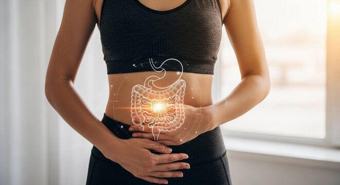 Gut Health:  A Visual Representation of Digestive System Wellness