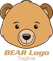 Modern professional grizzly bear logo for a sport team
Bear head outline silhouette cut out vector sticker with Simple Geometric Design of Bear Head and Bear head mascot vector for emblem design Masco
