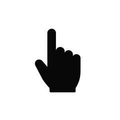 Hands sign silhouette