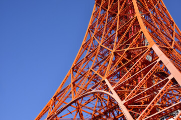 美しいトラス構造のタワー