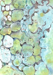 Background image, using the technique of cutting edges, color and weight, used as a background image.