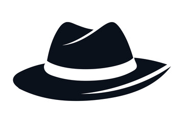 black hat vector illustration