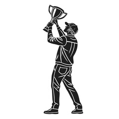 Celebrating Champion Silhouette