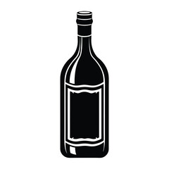Wine bottle svg