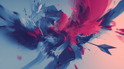 visual identity for music label | emotional abstraction | lyrical chaos | soft modulation spectrum | centripetal flow | abstract arrows | floating shapes | symbolic gesture | symbolic geometry |