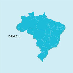 Brazil map 