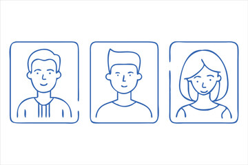 A stylized dog illustration featuring basic geometric shapes and a vibrant color palette, suitable for use as an icon or logo.