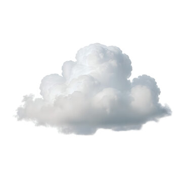 white clound and white background