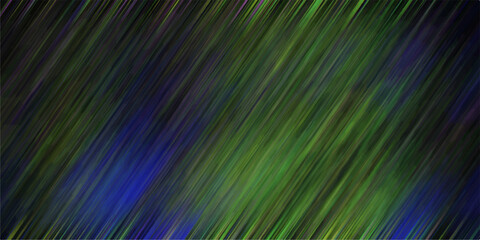 Abstract diagonal brushstrokes in shades of blue green and yellow creative digital art