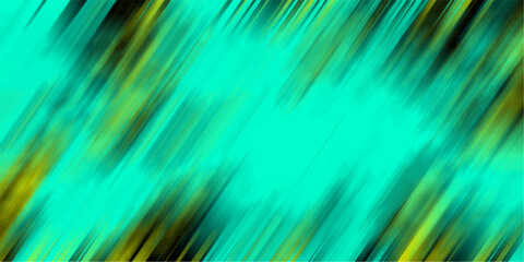 Artistic abstract watercolor background featuring teal green and yellow brushstroke effects